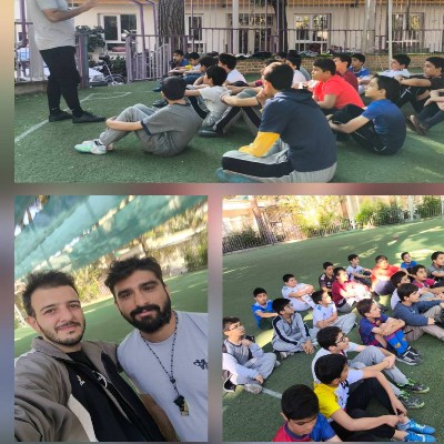 تمرین انتخابی تیم فوتسال دبستان پارسا